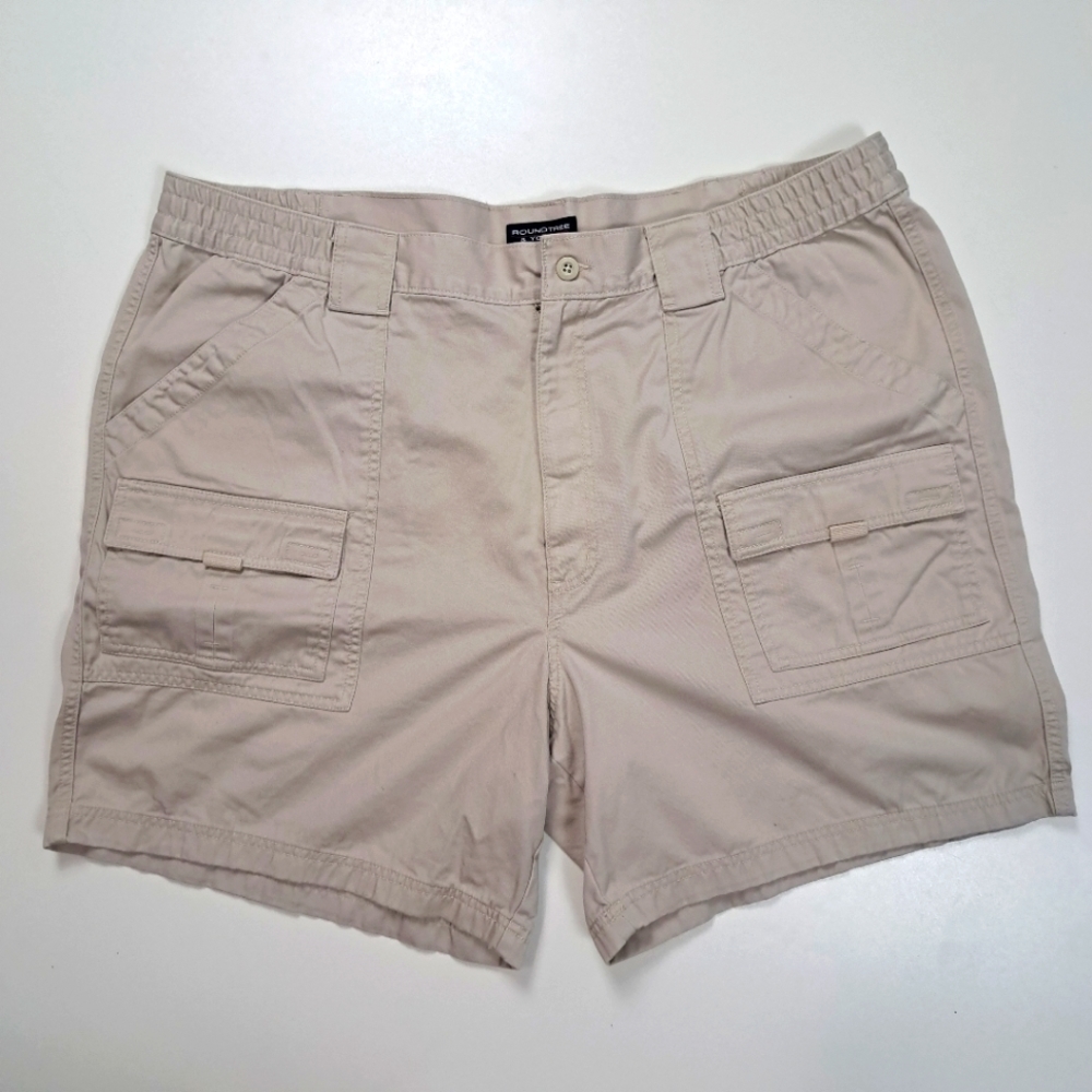 Roundtree & Yorke men's shorts Size 48 brown with pockets‎